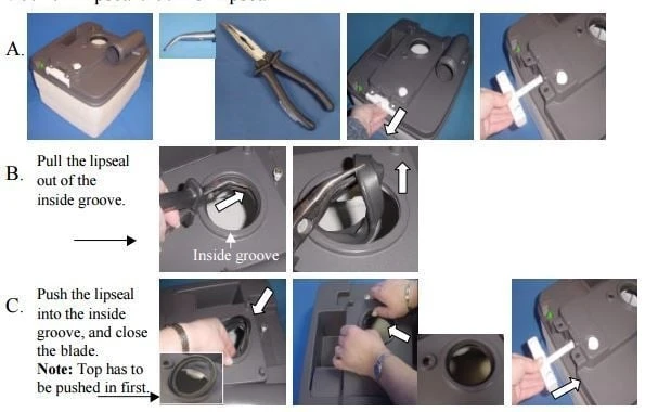 Thetford Afsluitring Voor 100-200-300-400 Porta Potti 2 Thetford Afsluitring Voor 100-200-300-400 Porta Potti - Afbeelding 2