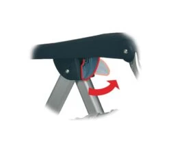 Crespo AP-232 Air-DeLuxe Relaxstoel Grijs -Kampeeruitrustingswinkel 41390 crespo relaxstoel ap 232 86 grijs airdl