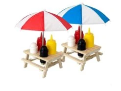 ML Picknicktafel Sauzen En Kruidenset Multicolor