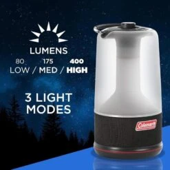 Coleman 360 Light & Sound Lantaarn -Kampeeruitrustingswinkel 55215 coleman 360 lightsound lantern