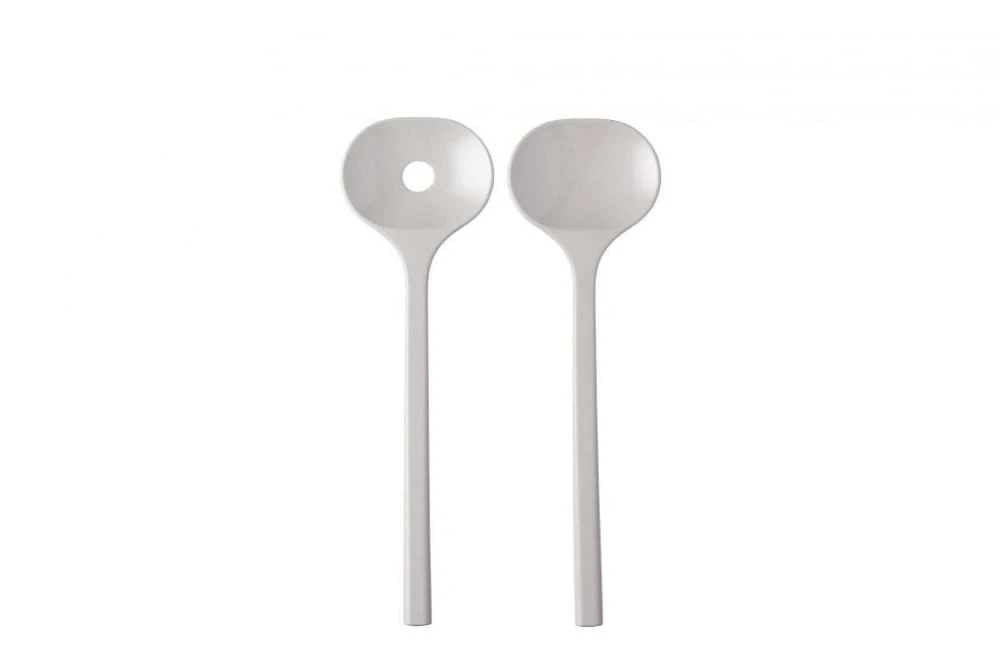 Mepal Saladebestek Bloom 2-delig Wit 1 Mepal Saladebestek Bloom 2-delig Wit