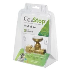 GasStop Gasfleszekering Voor Propaangasflessen NL 21,8mm LH (G.5) GSNL1 8 GasStop Gasfleszekering Voor Propaangasflessen NL 21,8mm LH (G.5) GSNL1 -Kampeeruitrustingswinkel 61903 gasstop gasfleszekering voor propaangasflessen nl 218mm lh g.5gsnl1