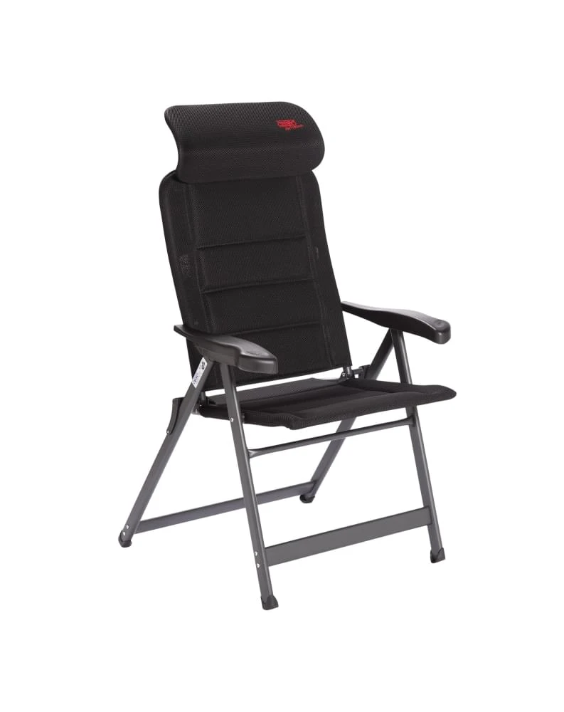 Crespo AP-237 Air-Deluxe Compact Campingstoel Zwart 1 Crespo AP-237 Air-Deluxe Compact Campingstoel Zwart