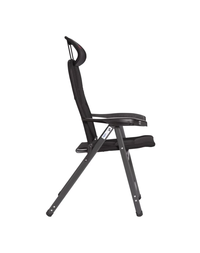 Crespo AP-237 Air-Deluxe Compact Campingstoel Zwart 2 Crespo AP-237 Air-Deluxe Compact Campingstoel Zwart - Afbeelding 2