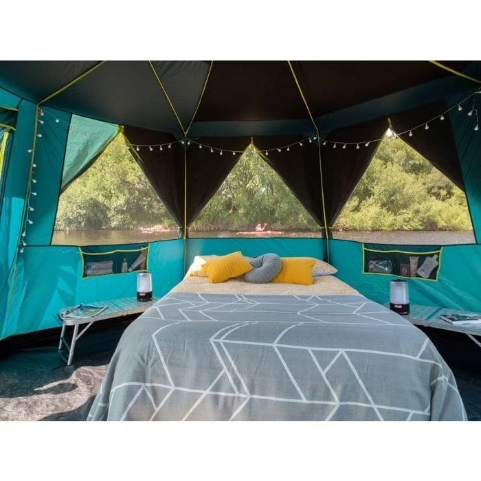 Coleman Octagon BlackOut - 8 Persoons Tent Groen 3 Coleman Octagon BlackOut - 8 Persoons Tent Groen - Afbeelding 3