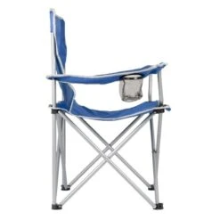 Bo-Camp Opvouwbare Campingstoel Blauw -Kampeeruitrustingswinkel 80790 bo camp opvouwbare campingstoel