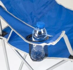 Bo-Camp Opvouwbare Campingstoel Blauw -Kampeeruitrustingswinkel 80791 bo camp opvouwbare campingstoel