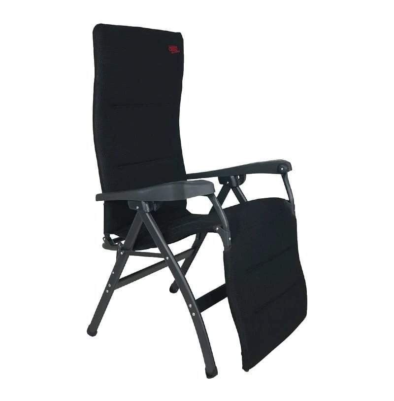 Crespo AP-242 Air-Deluxe Relaxstoel Zwart 1 Crespo AP-242 Air-Deluxe Relaxstoel Zwart