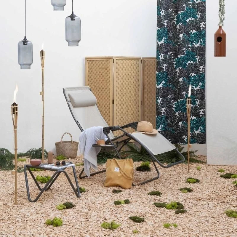 Lafuma RSXA Clip Batyline XL Relaxstoel Grijs 3 Lafuma RSXA Clip Batyline XL Relaxstoel Grijs - Afbeelding 3