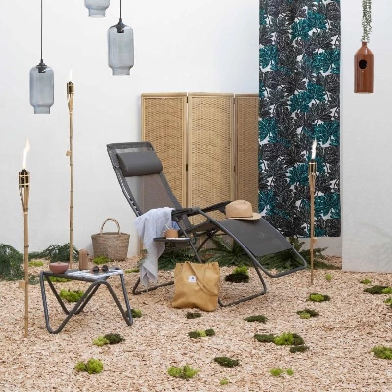 Lafuma RSXA Clip Batyline XL Relaxstoel Zwart 3 Lafuma RSXA Clip Batyline XL Relaxstoel Zwart - Afbeelding 3