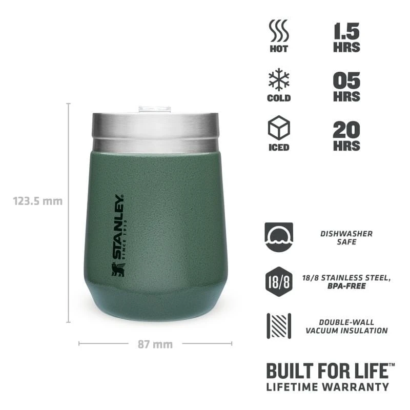 Stanley The Everyday GO Tumbler 0,3L Groen 3 Stanley The Everyday GO Tumbler 0,3L Groen - Afbeelding 3