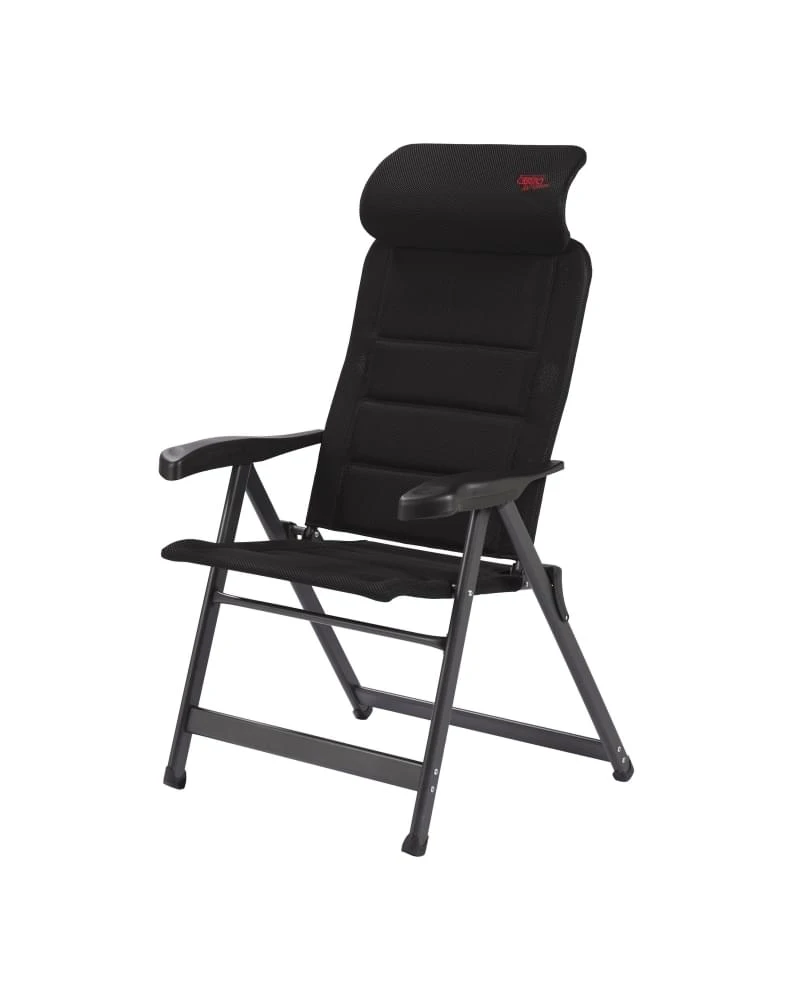 Crespo AP-235 Air-Deluxe Compact Campingstoel Zwart 2 Crespo AP-235 Air-Deluxe Compact Campingstoel Zwart - Afbeelding 2
