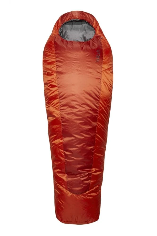 RAB Solar Eco 1 Long Mummy Slaapzak Synthetisch Rood 1 RAB Solar Eco 1 Long Mummy Slaapzak Synthetisch Rood