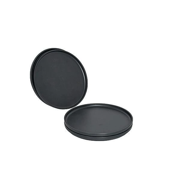 Bo-Camp Patom Ontbijtbord Set Donkergrijs 1 Bo-Camp Patom Ontbijtbord Set Donkergrijs