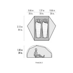MSR FreeLite 2 / 2 Persoons Tent Groen -Kampeeruitrustingswinkel 84981 msr freelite 2 2 persoons tent