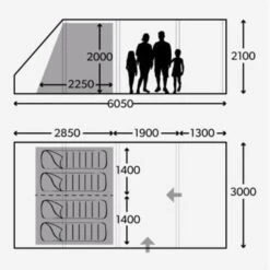 Dometic Rarotonga FTT 401 TC 4-persoons Opblaastent 5 Dometic Rarotonga FTT 401 TC 4-persoons Opblaastent -Kampeeruitrustingswinkel 85417 dometic rarotonga ftt 401 tc 4 persoons opblaastent