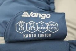 Vango Kanto Junior Mummy Kinderslaapzak Synthetisch Paars -Kampeeruitrustingswinkel 85702 vango kanto junior kinderslaapzak