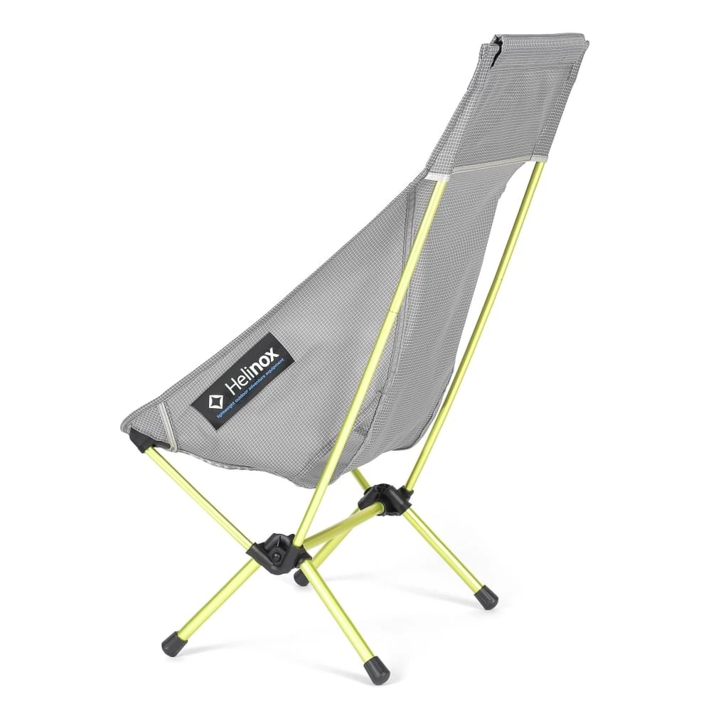 Helinox Chair Zero High Back Lichtgewicht Stoel Grijs 2 Helinox Chair Zero High Back Lichtgewicht Stoel Grijs - Afbeelding 2