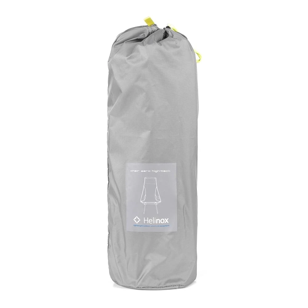 Helinox Chair Zero High Back Lichtgewicht Stoel Grijs 5 Helinox Chair Zero High Back Lichtgewicht Stoel Grijs - Afbeelding 5