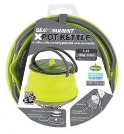 Sea To Summit X-Pot 1.3 Opvouwbare Waterketel -Kampeeruitrustingswinkel 86264 sea to summit x pot kettle 1.3 liter