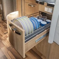 ProPlus Servieshouder Zacht Foam Voor Borden En Kopjes -Kampeeruitrustingswinkel 88562 proplus servieshouder zacht foam voor borden en kopjes