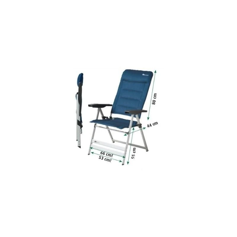 Dukdalf Sublime Campingstoel Blauw 3 Dukdalf Sublime Campingstoel Blauw - Afbeelding 3