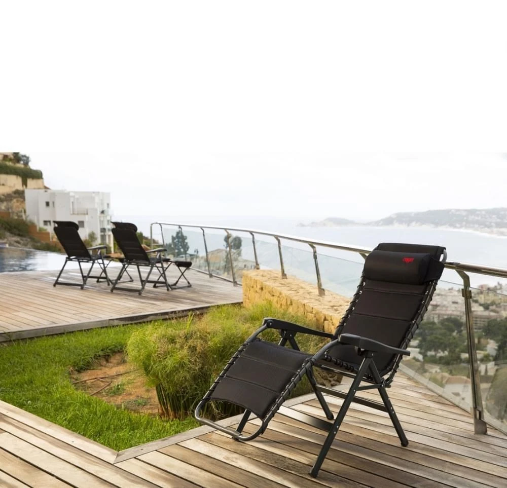 Crespo AP-232 Air-Deluxe Relaxstoel Zwart 5 Crespo AP-232 Air-Deluxe Relaxstoel Zwart - Afbeelding 5