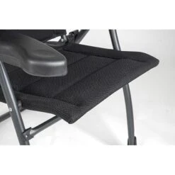 Crespo AP-215 Air-Deluxe Campingstoel Zwart -Kampeeruitrustingswinkel 89216 crespo ap 215 air deluxe campingstoel