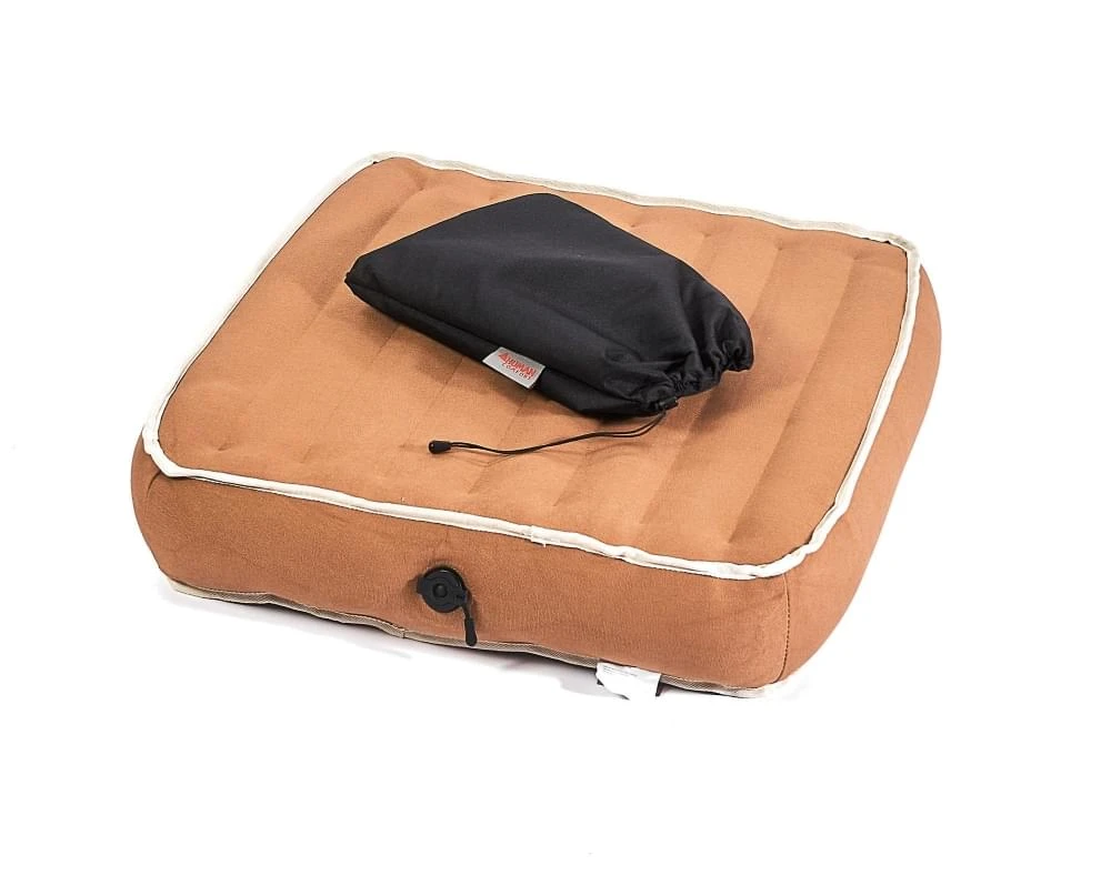 Human Comfort Pouffe Davron Opblaasbaar Bruin 2 Human Comfort Pouffe Davron Opblaasbaar Bruin - Afbeelding 2