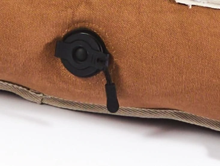 Human Comfort Pouffe Davron XL Opblaasbaar Bruin 2 Human Comfort Pouffe Davron XL Opblaasbaar Bruin - Afbeelding 2