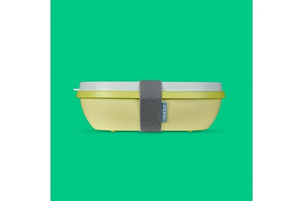 Mepal Lunchbox Ellipse Duo Vibe Groen 3 Mepal Lunchbox Ellipse Duo Vibe Groen - Afbeelding 3
