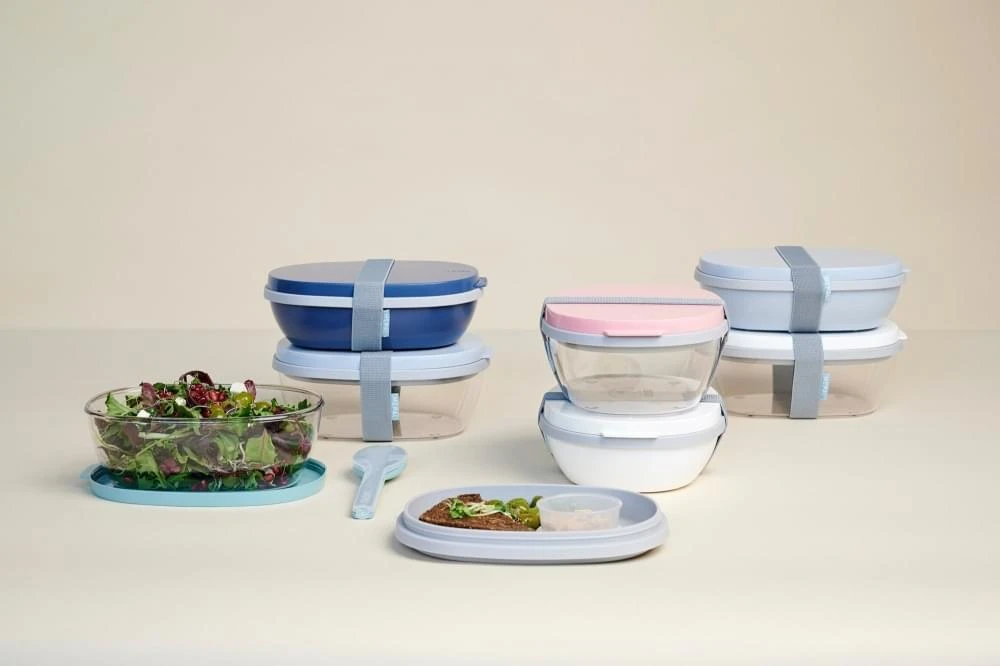 Mepal Lunchbox Ellipse Duo Vibe Groen 5 Mepal Lunchbox Ellipse Duo Vibe Groen - Afbeelding 5