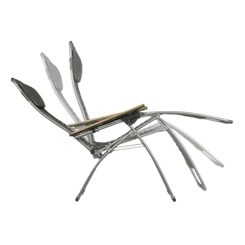 Lafuma Evolution Air Comfort Relaxstoel Donkergrijs 3 Lafuma Evolution Air Comfort Relaxstoel Donkergrijs - Afbeelding 3