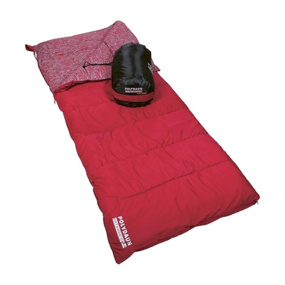 Polydaun Beach House Deken Slaapzak Synthetisch Rood 1 Polydaun Beach House Deken Slaapzak Synthetisch Rood