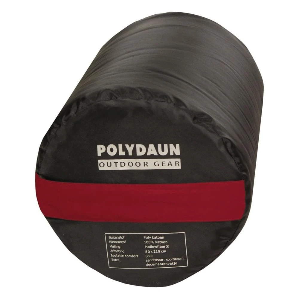 Polydaun Beach House Deken Slaapzak Synthetisch Rood 2 Polydaun Beach House Deken Slaapzak Synthetisch Rood - Afbeelding 2