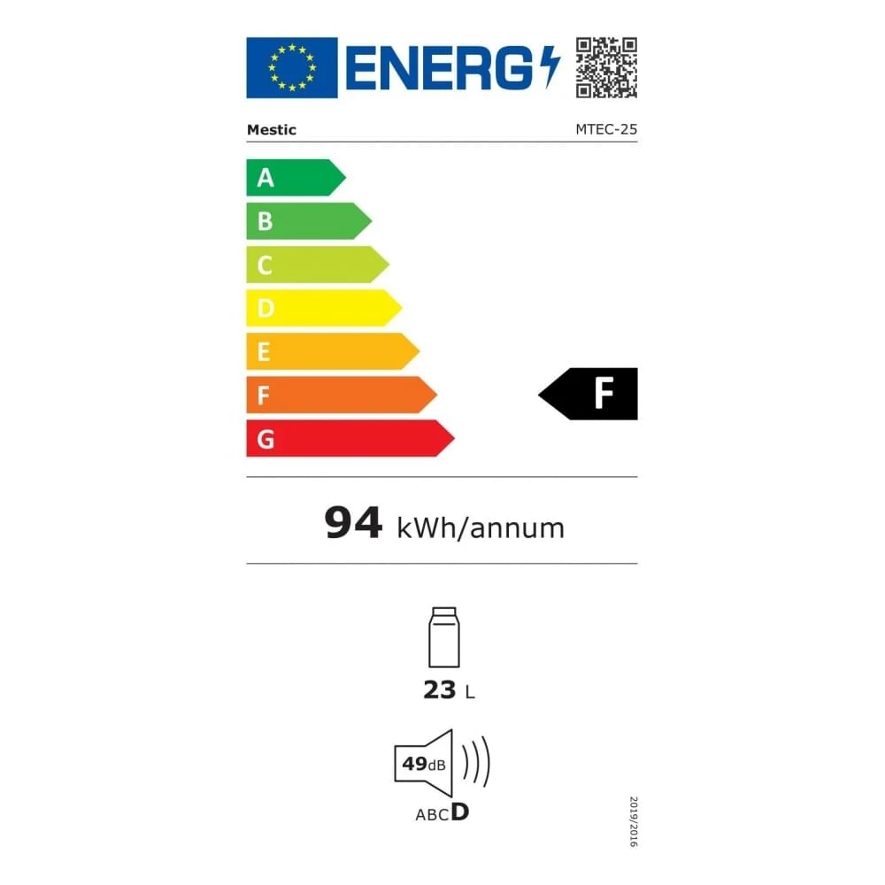 Mestic MTEC-25 Thermo-Elektrische Koelbox 10 Mestic MTEC-25 Thermo-Elektrische Koelbox - Afbeelding 10