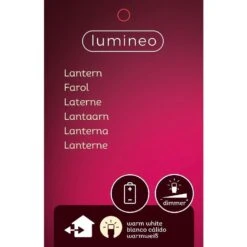 Lumineo LED Camping Lantaarn -Kampeeruitrustingswinkel 95900 decoris led camping lantaarn