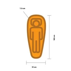 Sea To Summit Camp Plus R Mummy Slaapmat -Kampeeruitrustingswinkel 95944 sea to summit camp plus r mummy slaapmat