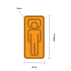 Campguru Beatle Stretch 10 Slaapmat Blauw 5 Campguru Beatle Stretch 10 Slaapmat Blauw -Kampeeruitrustingswinkel 98287 campguru beatle stretch 10 slaapmat