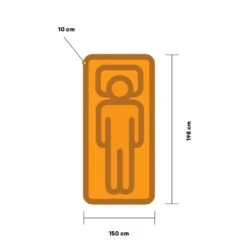 Human Comfort Valette Compact 10 Duo EW Slaapmat Groen -Kampeeruitrustingswinkel 98291 human comfort valette compact 10 duo ew slaapmat