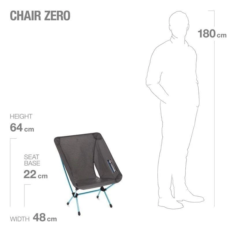 Helinox Chair Zero Lichtgewicht Stoel Zwart 5 Helinox Chair Zero Lichtgewicht Stoel Zwart - Afbeelding 5