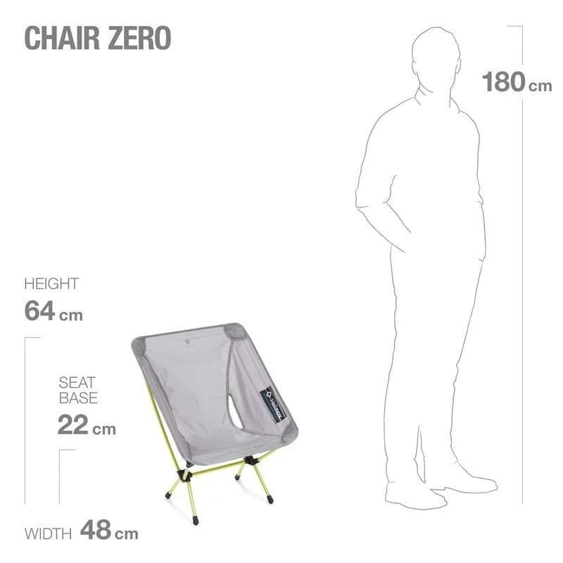 Helinox Chair Zero Lichtgewicht Stoel Grijs 5 Helinox Chair Zero Lichtgewicht Stoel Grijs - Afbeelding 5